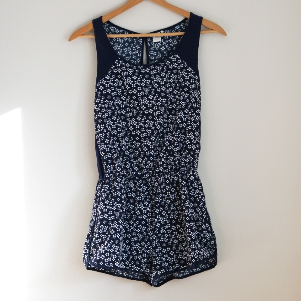 Urban Outfitters Paper Crane Floral Romper